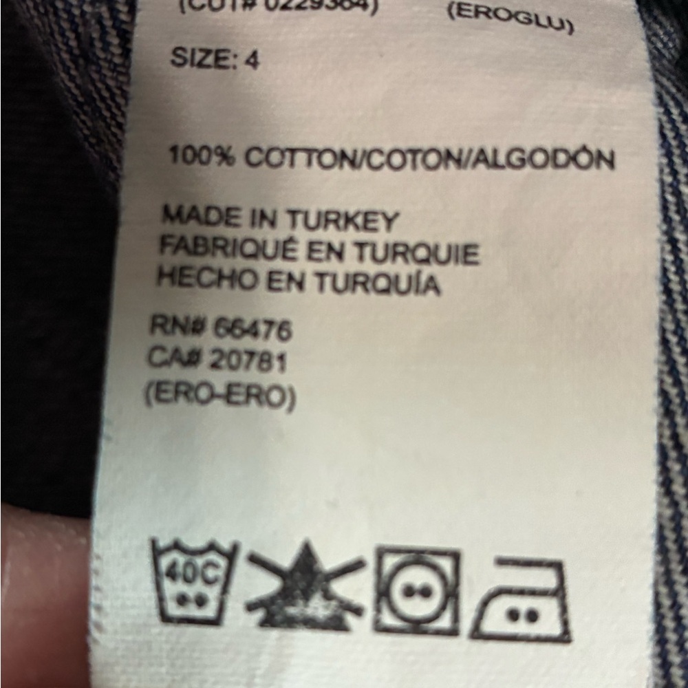 Tommy Hilfiger Vintage Y2K Long Denim Skirt Size 4 - Picture 8 of 11